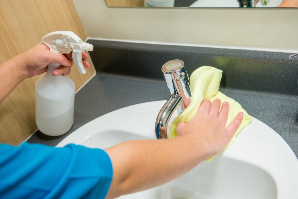 washroom cleaning for travelodge Peterborough